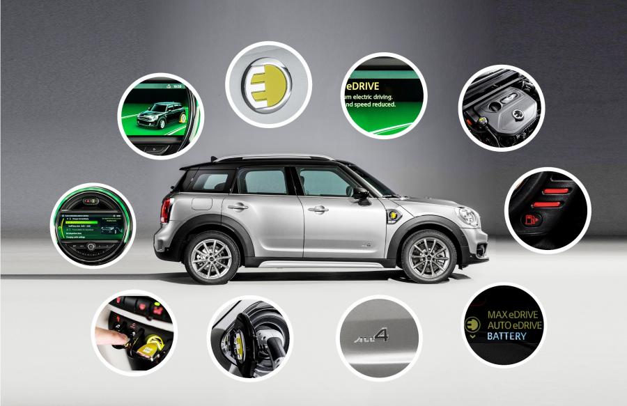  Mini Cooper S E Countryman ALL4 (F60) 2017 года  (WW) (фото 34 из 173)